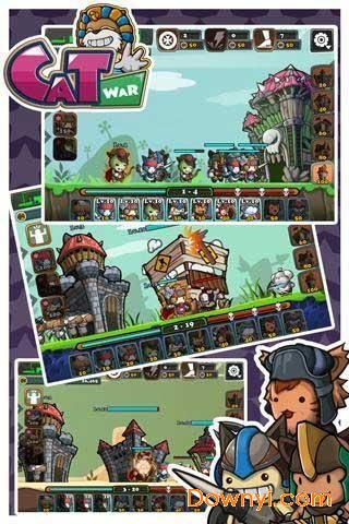 群猫大战无限金钱版 游戏截图
