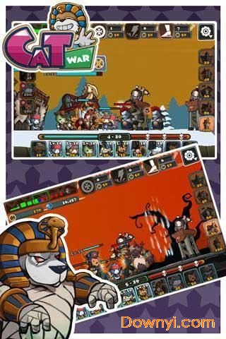 群猫大战无限金钱版 游戏截图